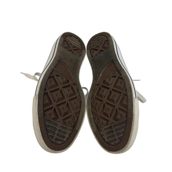 PFR CONVERSE All Star Low Top Powder Blue Eyelet Fabric Chucks Sneakers Sz 7 - Picture 7 of 8